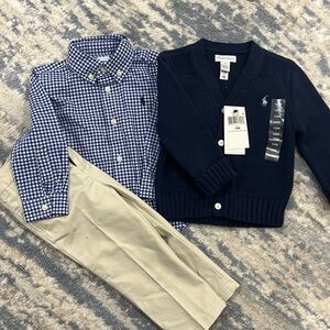 3 piece Ralph Lauren set -18 months- NWT